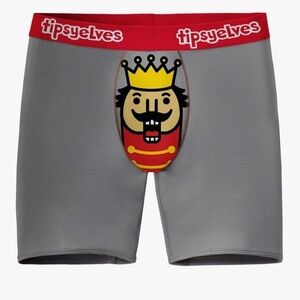 Tipsy Elves Christmas Underwear - Comfy Holiday Boxer Briefs Medium (047)
